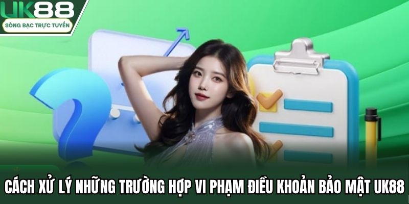 Cách xử lý những trường hợp vi phạm điều khoản bảo mật UK88